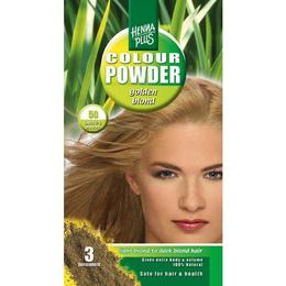 Pudra de hena, Colour Powder Golden blond 50, Hennaplus, 100 gr la cel mai bun pret