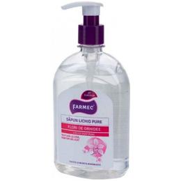 Sapun Lichid Pure cu Extract de Orhidee – Farmec Liquid Soap Pure, 500ml la cel mai bun pret