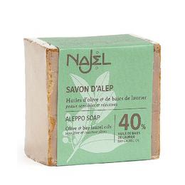 Sapun Traditional de Alep cu 40% Ulei de Dafin Najel, 185 g la cel mai bun pret