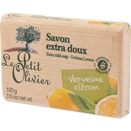 Sapun Vegetal cu Extracte de Verbina si Lamaie Le Petit Olivier, 100g la cel mai bun pret