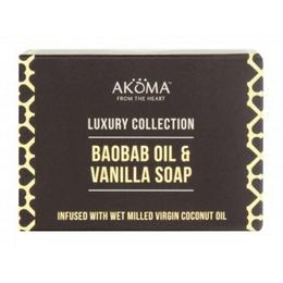 Sapun cu Unt de Shea, Baobab si Extract de Vanilie Akoma Skincare, 105g la cel mai bun pret