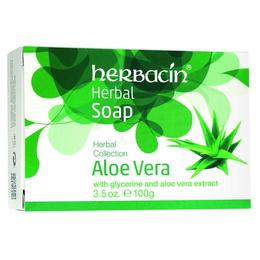 Sapun fara parabeni cu aloe vera si glicerina, 100 gr, Herbacin la cel mai bun pret