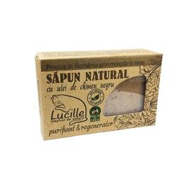 Sapun natural cu ulei de chimen negru – purifiant si regenerator, Lucille, 90 g la cel mai bun pret