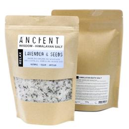 Sare de Baie Himalaya cu Lavanda Relax Ancient Wisdom, 500g la cel mai bun pret