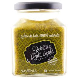 Sare de Baie cu Roinita si Menta Creata Savonia, 350g la cel mai bun pret