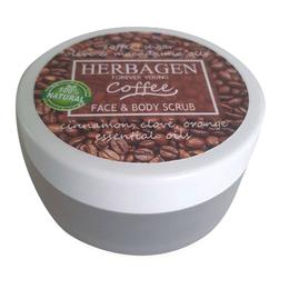 Scrub cu Cafea pentru Fata si Corp Herbagen, 100g la cel mai bun pret