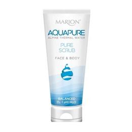 Scrub pentru fata si corp, Marion Aquapure Alpine Thermal Water Pure Scrub, 150 ml la cel mai bun pret