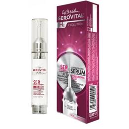 Ser Concentrat cu Acid Hialuronic – Gerovital H3 Evolution Concentrated Serum with Hyaluronic Acid, 10ml la cel mai bun pret