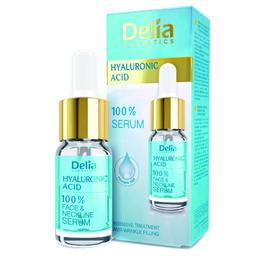 Ser cu Acid Hialuronic pentru Fata si Decolteu Delia Cosmetics, 10ml la cel mai bun pret