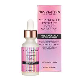 Ser pentru fata, Makeup Revolution, Skincare Superfruit Extract, Antioxidant Rich Serum & Primer, 30 ml la cel mai bun pret