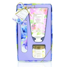 Set Cadou Baylis & Harding Royale Bouquet Manicure Set – Crema de Maini 30ml, Cristale pentru Manichiura 50g, Pila de Unghii cu comanda online