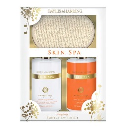 Set Cadou Baylis & Harding Skin Spa Energising Benefit Set – Gel de Dus 500ml, Lapte de Baie 500ml, Manusa Exfolianta cu comanda online