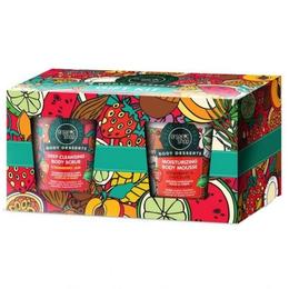 Set Cadou Body Desserts – Scrub si Mousse de Corp cu Capsuni Organic Shop cu comanda online