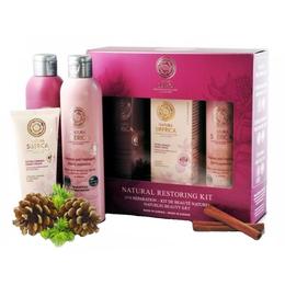 Set Cadou Regenerant – Sampon, Balsam, Crema de Maini Natura Siberica cu comanda online