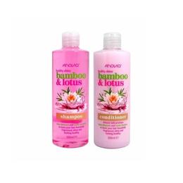 Set Sampon + Balsam de par Anovia Bambus si Lotus 500+500 ml cu comanda online