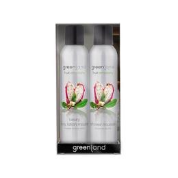 Set cadou Fruit Emotions Fructul Dragonului – Ceai Alb, gel de dus 200ml + spray corp 200ml Greenland cu comanda online