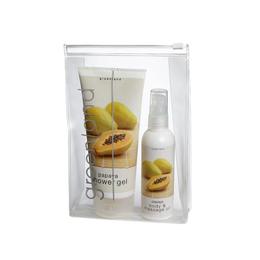 Set cadou Gentuta cosmetica, papaya, gel de dus 200ml + ulei de corp 100ml, Greenland cu comanda online