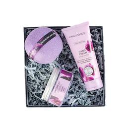 Set cadou Sweet Dreams, crema de maini 70ml , spuma corp 100ml si bila de baie 170g, Organique cu comanda online