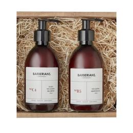 Set cadou gel de dus 300ml + sampon revitalizant pentru barbati 300ml, Barberians cu comanda online