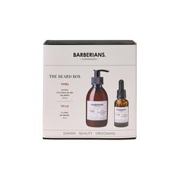 Set cadou ulei si sampon pentru barba, Barberians, Profesional ( ulei 30ml + sampon 200ml cu comanda online