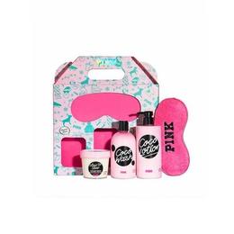 Set cadou victoria secret, bestself box, body wash 355 ml + body lotion 414 ml + masca de fata 113g cu comanda online