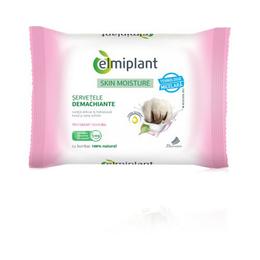 Skin Moisture Servetele Demachiante Ten Uscat si Sensibil Elmiplant, 25buc la cel mai bun pret