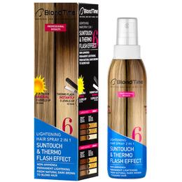 Spray Decolorant 2 in 1 Suntouch si Thermo Flash Blond Time Rosa Impex nr. 6, 200ml la cel mai bun pret