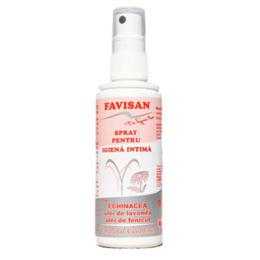 Spray pentru Igiena Intima cu Echinacea Faviintim Favisan, 100ml la cel mai bun pret