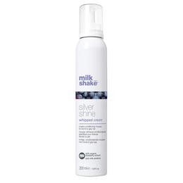 Spumă cremă fără clătire pentru părul blond-Silver Shine Whipped Cream 200 ml la cel mai bun pret