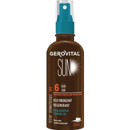 Ulei Bronzant Regenerant SPF 6 – Gerovital Sun Regenerating Tanning Oil, 150ml la cel mai bun pret