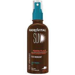 Ulei Bronzant pentru Plaja – Gerovital Sun Tanning Oil, 150ml la cel mai bun pret