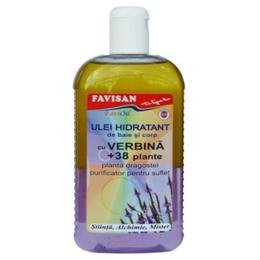 Ulei Hidratant de Baie si Corp cu Verbina si 38 Plante Favioil Favisan, 300ml la cel mai bun pret