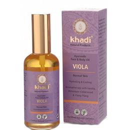 Ulei Indian pentru Piele cu Violete Khadi, 100 ml la cel mai bun pret