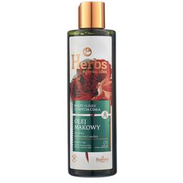 Ulei de Baie si Dus cu Ulei de Mac pentru Piele Delicata si Uscata – Farmona Herbs Poppy Oil Bath and Shower Oil for Delicate and Dry Skin, 400ml la cel mai bun pret