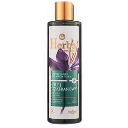 Ulei de Baie si Dus cu Ulei de Sofran pentru Piele Matura – Farmona Herbs Saffron Oil Bath and Shower Oil for Mature Skin, 400ml la cel mai bun pret