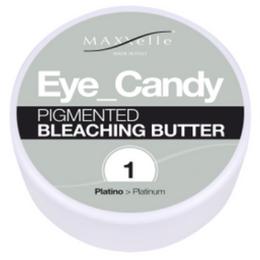 Unt Decolorant Pigmentat – Maxxelle Eye Candy Pigmented Bleaching Butter, nuanta 1 Platinum, 100g la cel mai bun pret