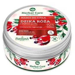 Unt Regenerant de Corp cu Trandafir Salbatic si Ulei de Perilla – Farmona Herbal Care Wild Rose with Perilla Oil Regenerating Body Butter, 200ml la cel mai bun pret