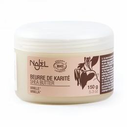 Unt de Shea Organic cu Aroma de Vanilie Najel, 150 g la cel mai bun pret