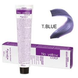 Vopsea Crema Anti-Ingalbenire Fanola No Yellow Color T. BLUE Toner Albastru, 100ml la cel mai bun pret