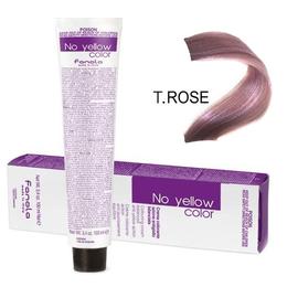 Vopsea Crema Anti-Ingalbenire Fanola No Yellow Color T. ROSE Toner Roz, 100ml la cel mai bun pret