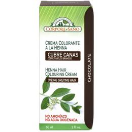 Vopsea Crema Henna Semipermanenta Ciocolatiu Corpore Sano, 60ml la cel mai bun pret