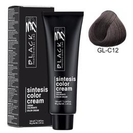 Vopsea Crema Permanenta – Black Professional Line Sintesis Color Cream Glam Colors, nuanta GL-C12 London Grey, 100ml la cel mai bun pret