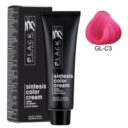 Vopsea Crema Permanenta – Black Professional Line Sintesis Color Cream Glam Colors, nuanta GL-C3 Bubble Gum Pink, 100ml la cel mai bun pret