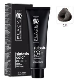 Vopsea Crema Permanenta – Black Professional Line Sintesis Color Cream, nuanta 0.11 Cool Grey, 100ml la cel mai bun pret