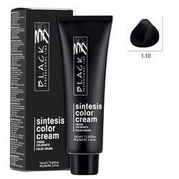 Vopsea Crema Permanenta – Black Professional Line Sintesis Color Cream, nuanta 1.10 Pure Liquorice, 100ml la cel mai bun pret