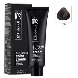 Vopsea Crema Permanenta – Black Professional Line Sintesis Color Cream, nuanta 2.0 Brown, 100ml la cel mai bun pret