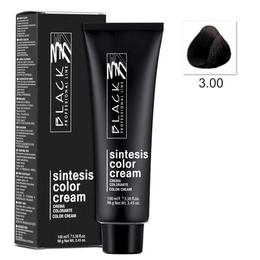 Vopsea Crema Permanenta – Black Professional Line Sintesis Color Cream, nuanta 3.00 Intense Dark Brown, 100ml la cel mai bun pret