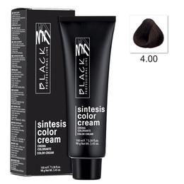 Vopsea Crema Permanenta – Black Professional Line Sintesis Color Cream, nuanta 4.00 Intense Medium Brown, 100ml la cel mai bun pret