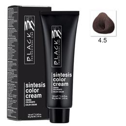 Vopsea Crema Permanenta – Black Professional Line Sintesis Color Cream, nuanta 4.5 Mahogany Medium Brown, 100ml la cel mai bun pret