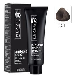 Vopsea Crema Permanenta – Black Professional Line Sintesis Color Cream, nuanta 5.1 Ash Light Brown, 100ml la cel mai bun pret